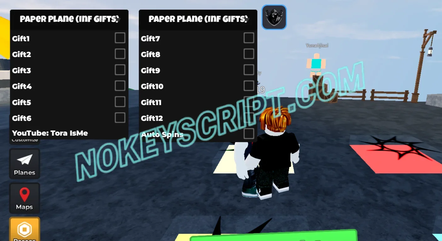 PAPER PLANES Script Tora IsMe [NO KEY] – INF Gifts, Auto Spins