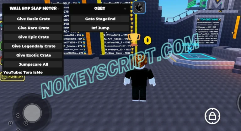 Wall Hop Slap Meter Script Tora IsMe [No Key] – Give Rare Crate