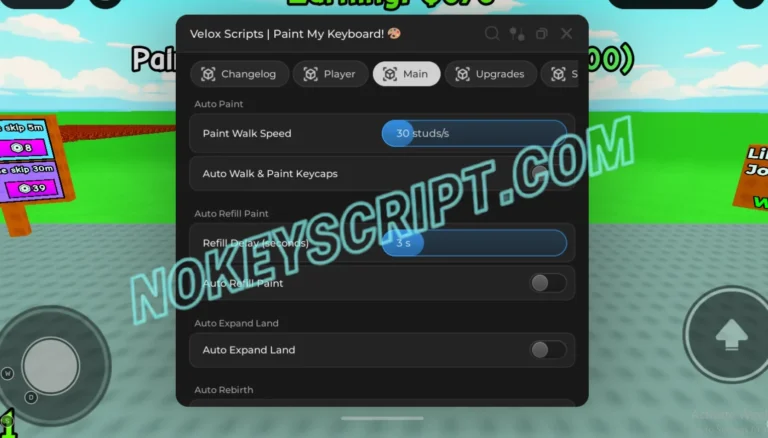 Paint My Keyboard Script Velox Hub – Auto Paint, Auto Buy