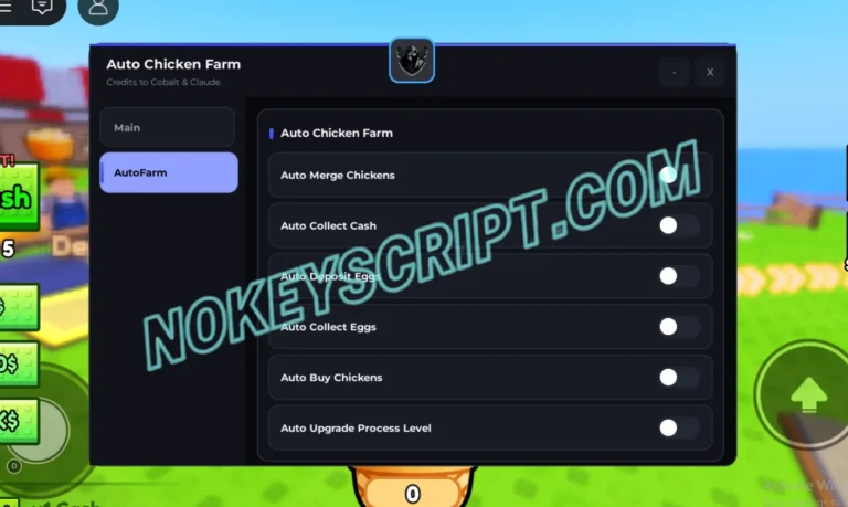Chicken Farm Script Walky Hub [No Key] – Auto Farm