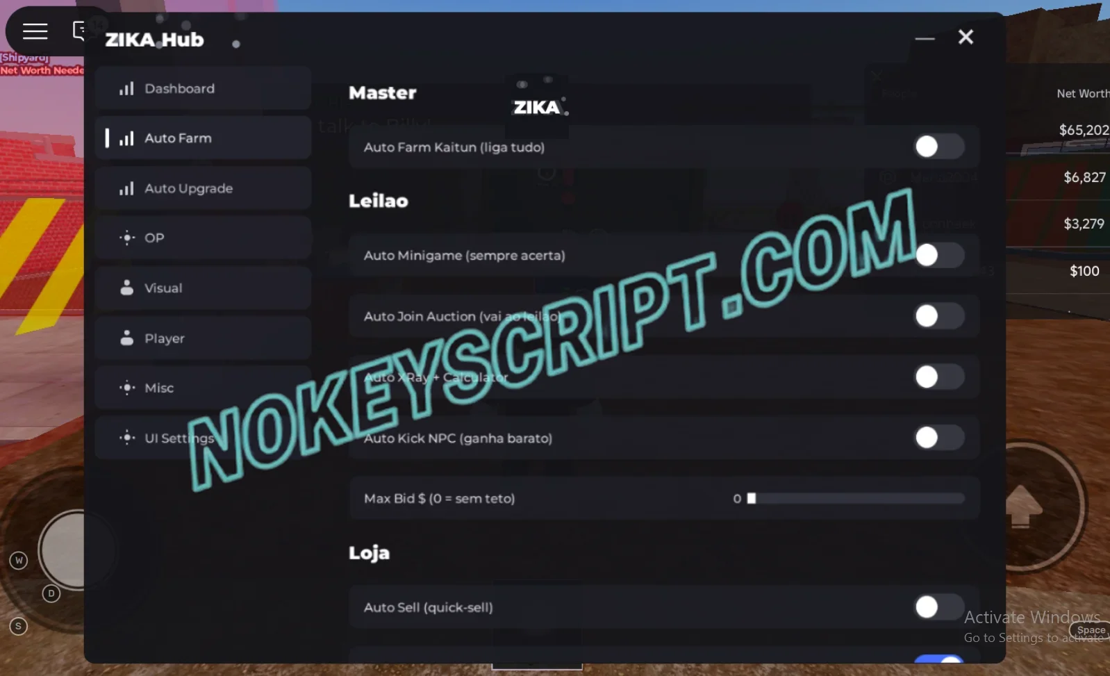 Storage Hunters: Open World Script ZIKA Hub – Auto Farm