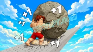 💪+1 Muscle to Push Boulder