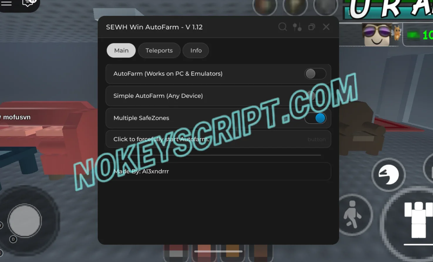Something Evil Will Happen Script Al3xndrrr Hub [No Key] – Auto Farm