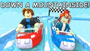 Bobsled Ride Down a Mountainside