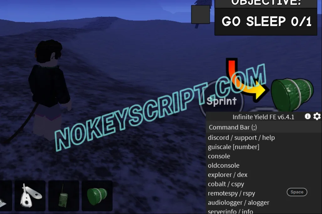Survive 7 Days In Arctic Script Infinite Yield [No Key] – Admin Commands