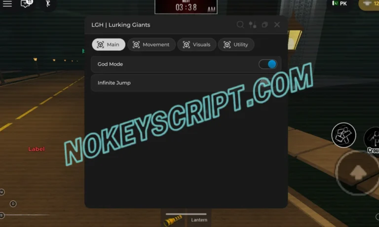 Lurking Giants Script LGH Hub [No Key] – ESP, POV