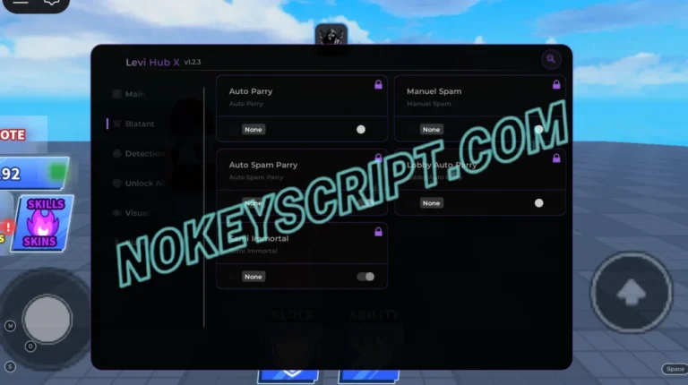Blade Ball Script Levi Hub X [No Key] – Auto Parry, Ball ESP