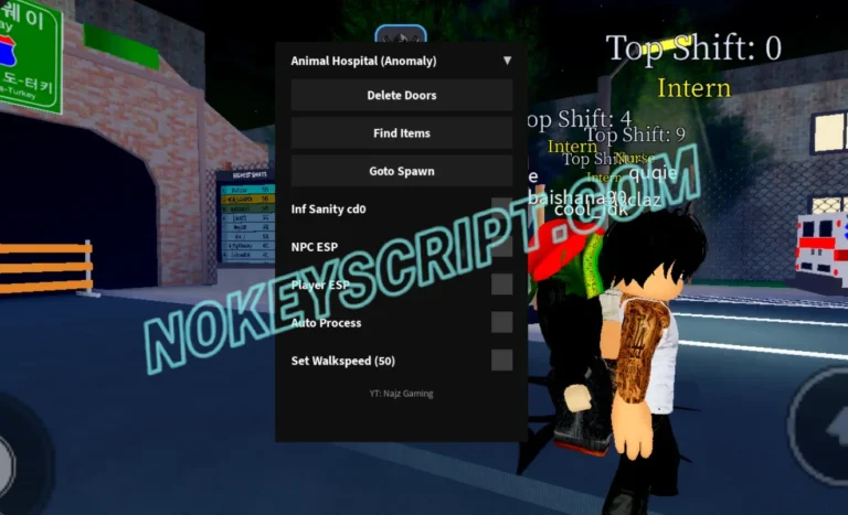 Animal Hospital (Anomaly) 🧪 Script Najz Gaming – NO Key