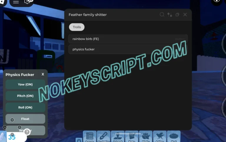 Feather Family Script OP Hub [No Key] – Rainbow Bird