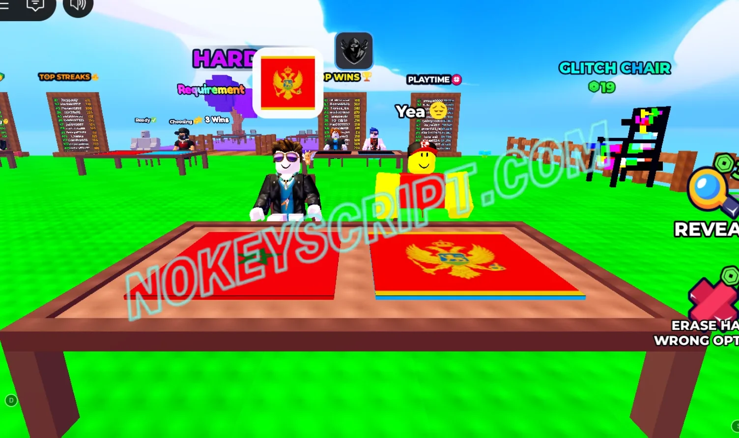Guess My Football Country OP Hub [No Key] – Show Opponent Flag