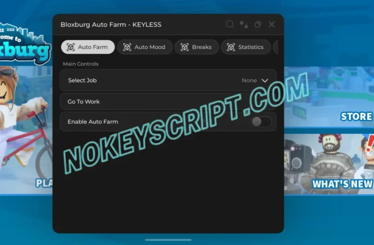 Welcome to Bloxburg Script Original Tragic Hub [No Key] – Auto Farm
