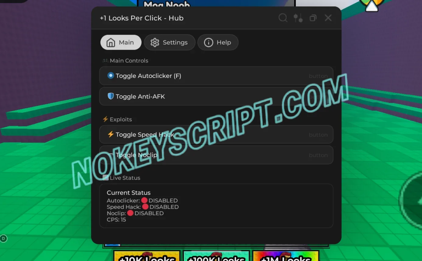+1 Looks Per Click Script Pooh Hub [No Key] – Auto Clicker
