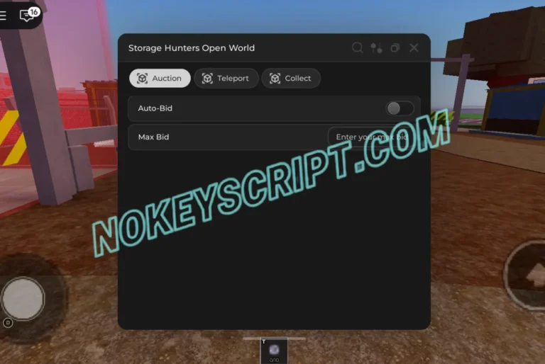 Storage Hunters Open World Script RayVoid Hub [No Key] – Auto Collect