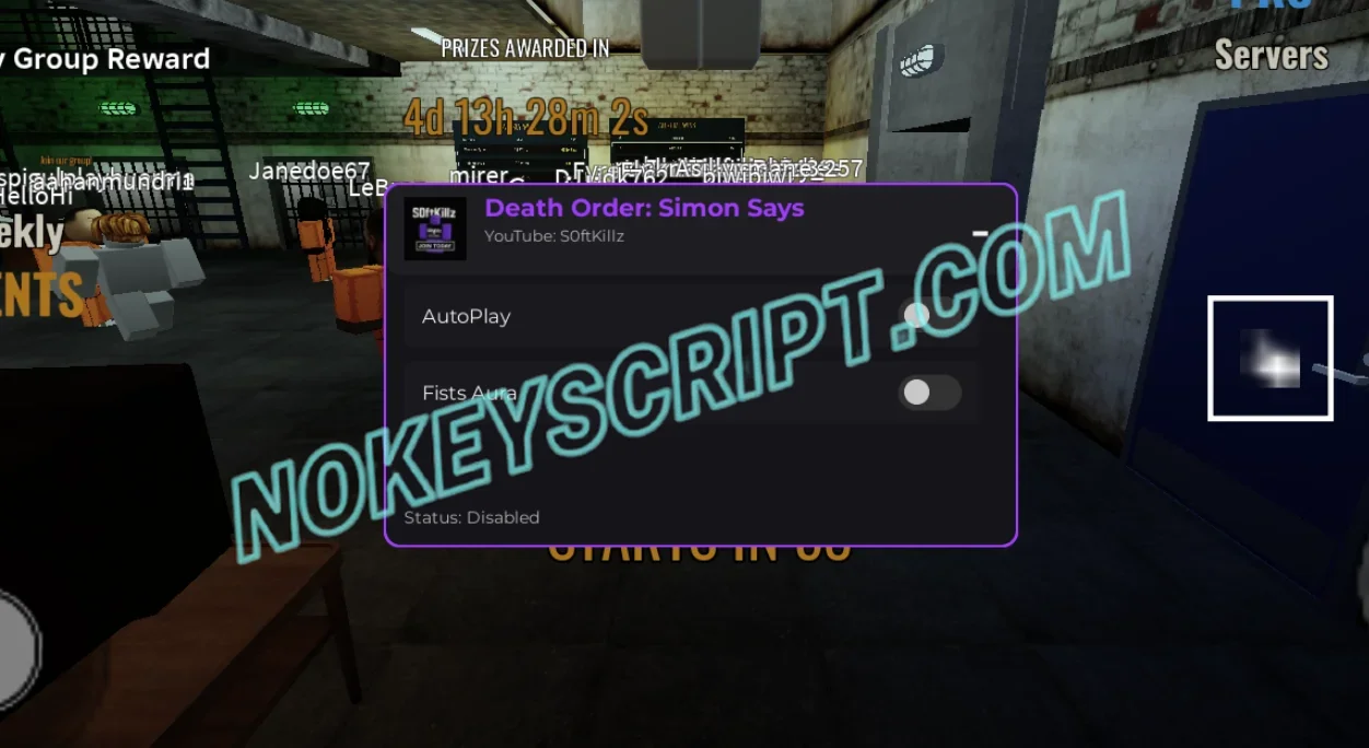 Death Order: Simon Says Script S0ftKillz – Auto Play