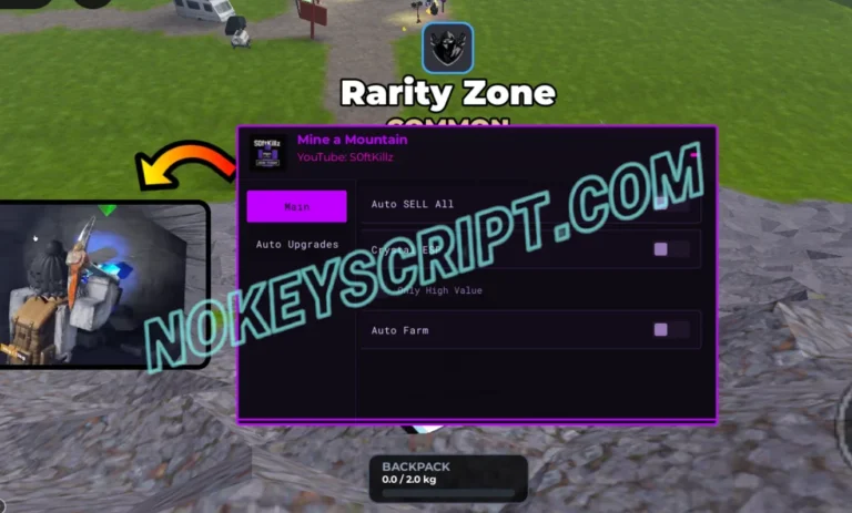 Mine a Mountain Script S0ftKillz – Auto Farm, Auto Sell All