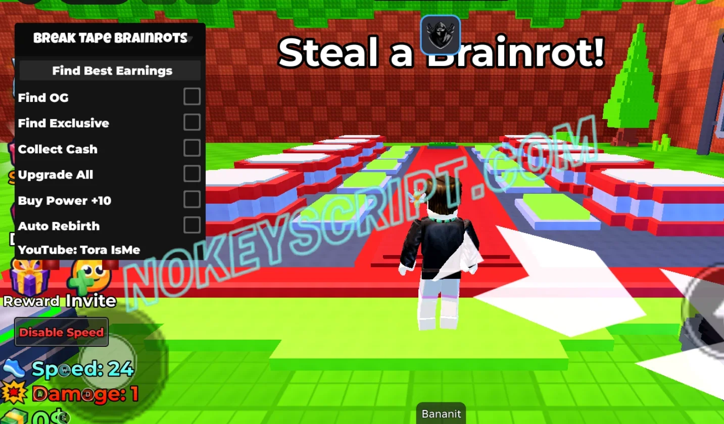 Break Tape For Brainrots Script Tora IsMe [No Key] – Find OG