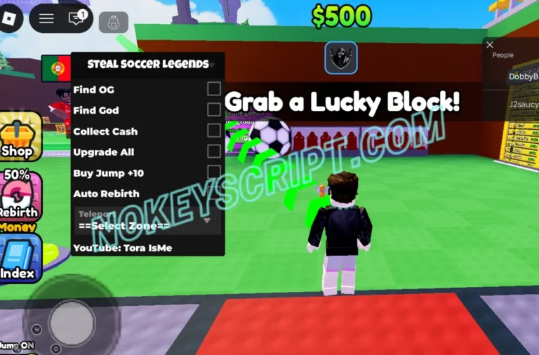 Jump To Steal Soccer Legends Script Tora IsMe [No Key] – Find OG