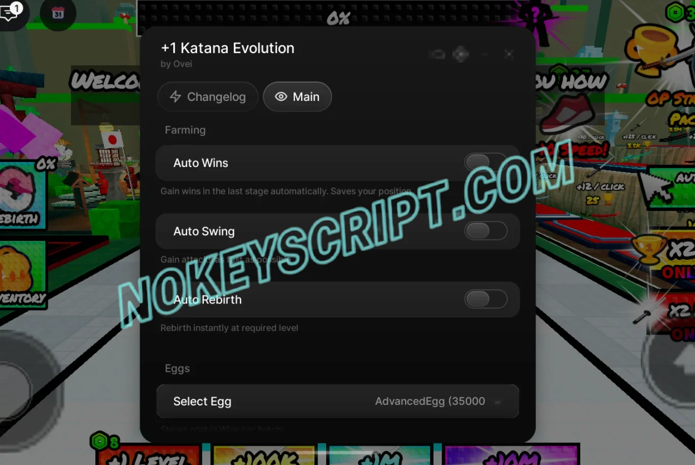 +1 Katana Evolution Script Velox Hub – Auto Wins, Auto Swing