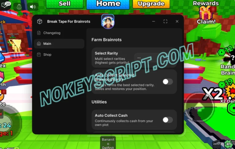 Break Tape For Brainrots Script Velox Hub – Farm Brainrots